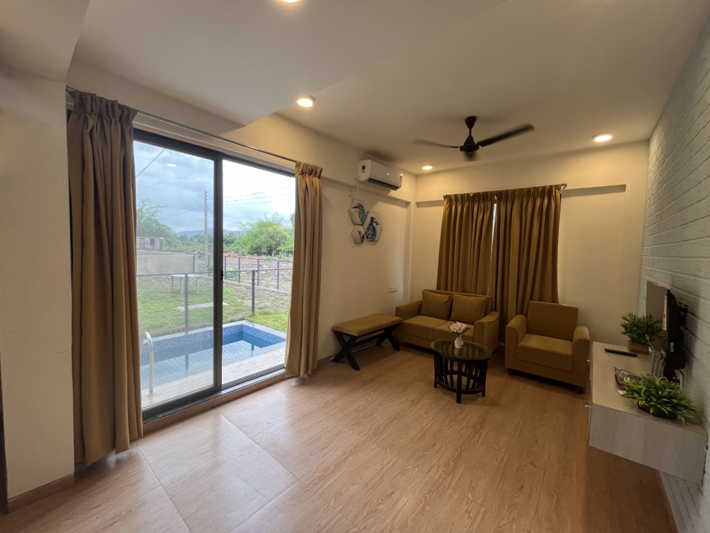 Beat Bay Villa with Pool – 3BHK
